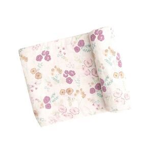 Angel Dear Dreamy Meadow Floral Swaddle Blanket NIB